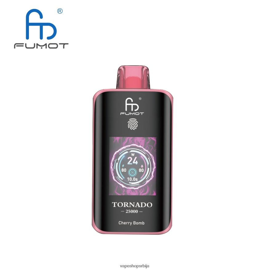 Vape Shop Beograd - Fumot Tornado 25000 вапе за једнократну употребу трешња бомба N608D64