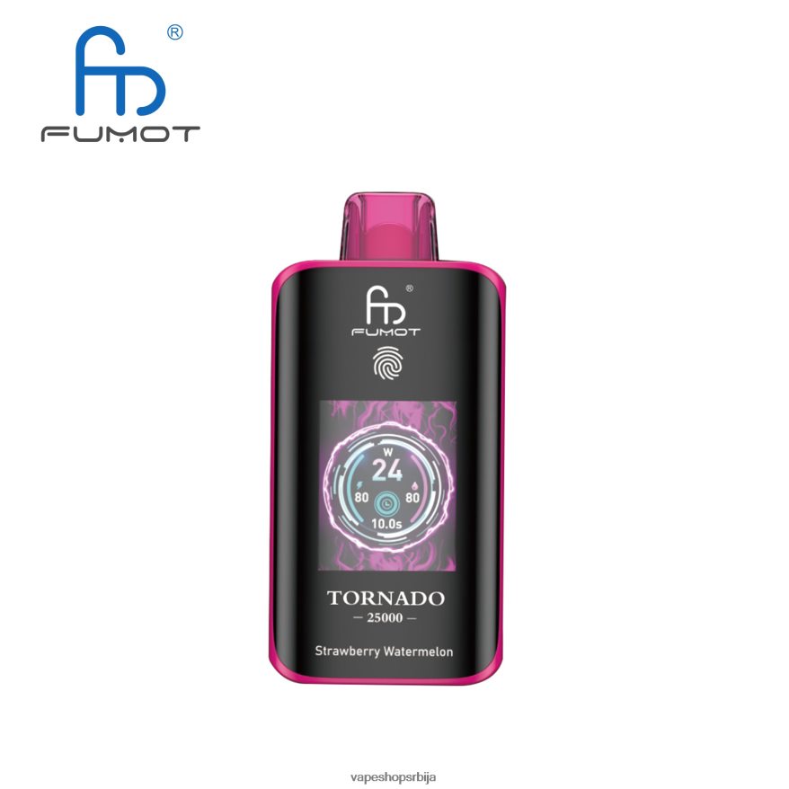 Vape Srbija - Fumot Tornado 25000 вапе за једнократну употребу јагода лубеница N608D616