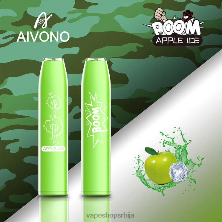 Aivono AIM BOOM 600 лед од јабуке 008DX354 - Vape Shop Beograd