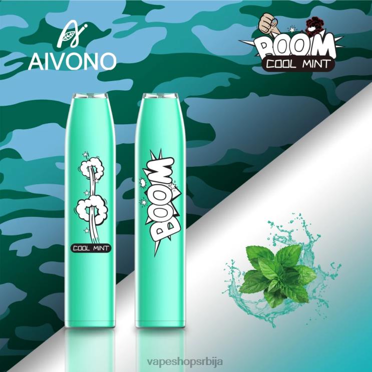 Aivono AIM BOOM 600 цоол минт 008DX357 - Salt Vape Srbija