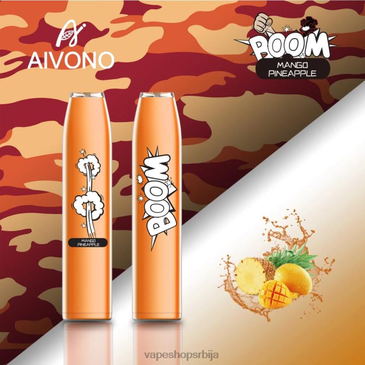 Aivono AIM BOOM 600 манго ананас 008DX360 - Vape Pen