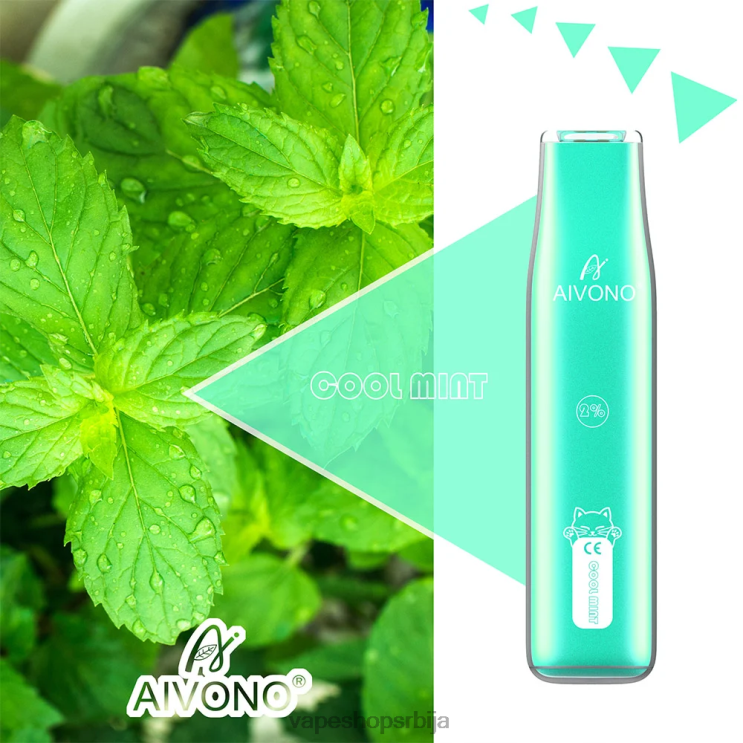 Aivono AIM CAT 400 цоол минт 008DX336 - Vape Srbija