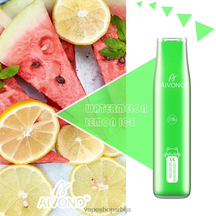 Aivono AIM CAT 400 лубеница лимун лед 008DX341 - Vape Srbija