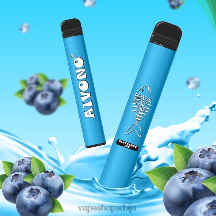 Aivono AIM FISHBONE 600 лед од боровнице 008DX279 - Vape Shop Beograd