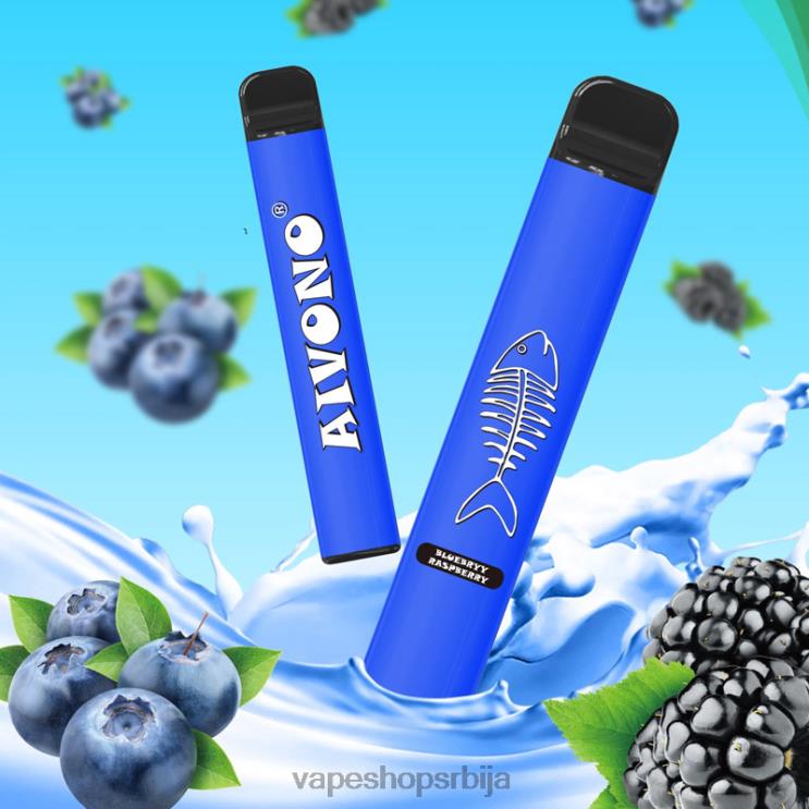Aivono AIM FISHBONE 600 боровница малина 008DX281 - Vape Srbija