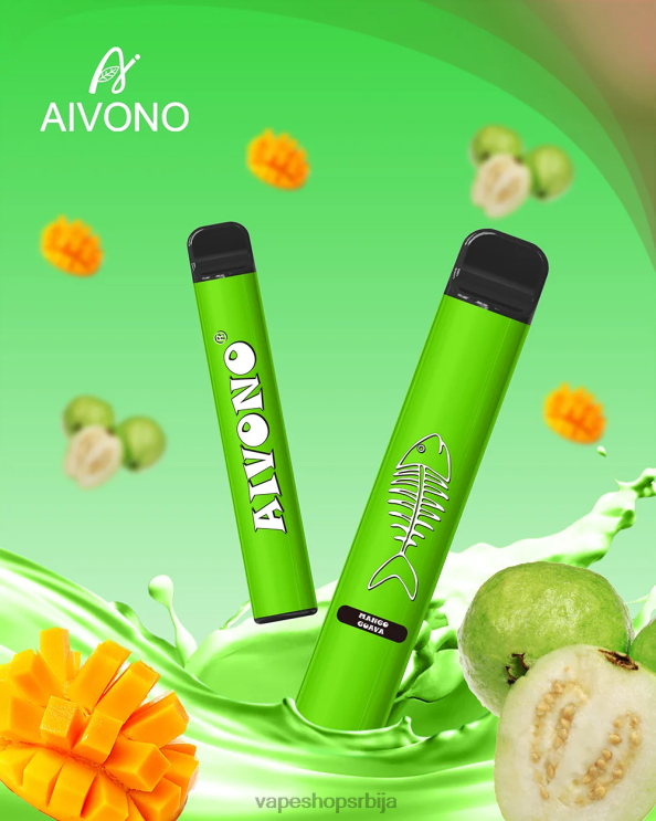 Aivono AIM FISHBONE 600 манго гуава 008DX283 - Vape Bez Nikotina