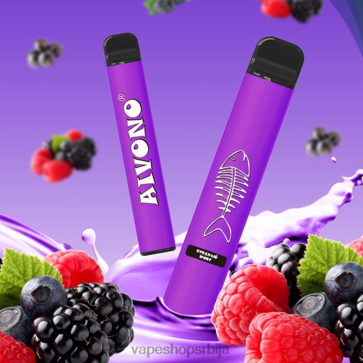 Aivono AIM FISHBONE 600 мешана бобица 008DX285 - Vape Pen