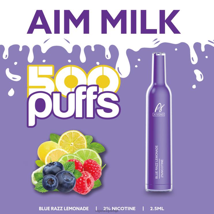 Aivono AIM MILK 500 плава разз лимунада 008DX264 - Vape Shop Beograd