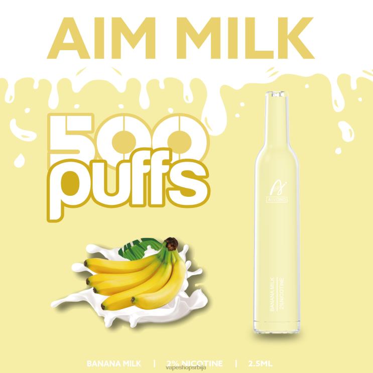 Aivono AIM MILK 500 млеко од банане 008DX275 - Vape Pen