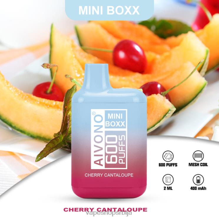 Aivono AIM MINI BOXX 600 трешња диња 008DX239 - Vape Shop Beograd