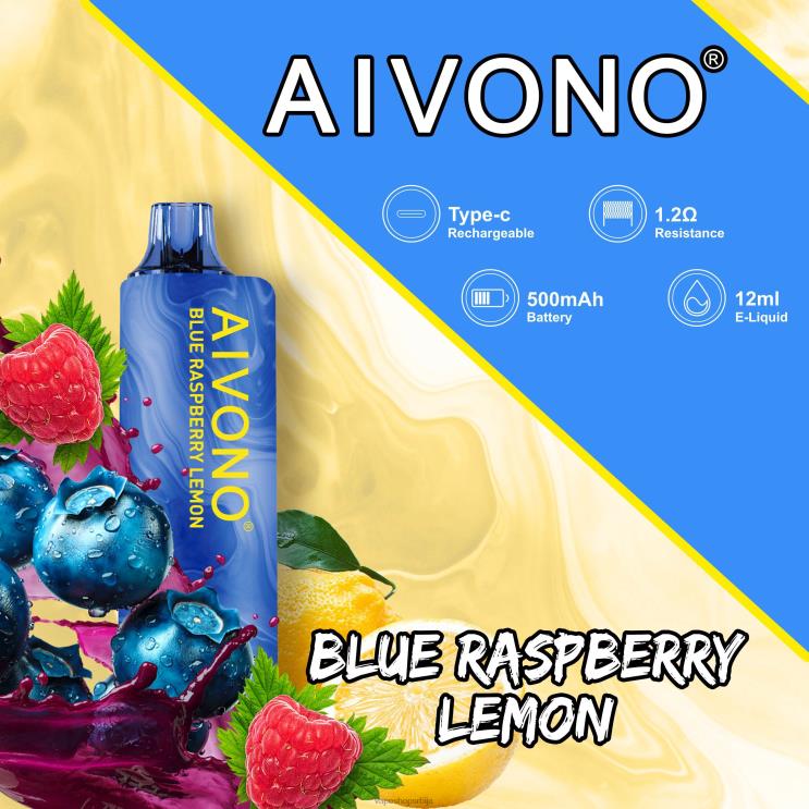 Aivono AIM GUN 7000 боровница малина лимун 008DX109 - Vape Shop Beograd