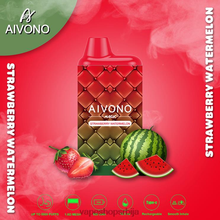 Aivono AIM MAGIC 5800 моутх бок цигарета јагода лубеница 008DX99 - Vape Shop Beograd