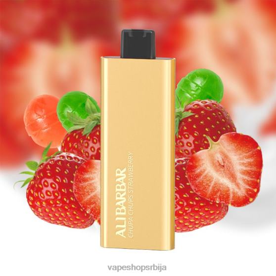 Alibarbar Pandora 7000 вапе за једнократну употребу цхупа цхупс јагода 04XTR53 - Vape Bez Nikotina
