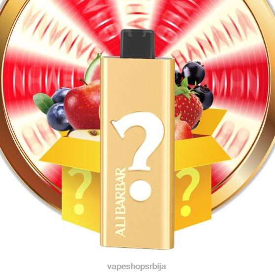 Alibarbar Pandora 7000 вапе за једнократну употребу рулет са укусом 04XTR55 - Vape Pen
