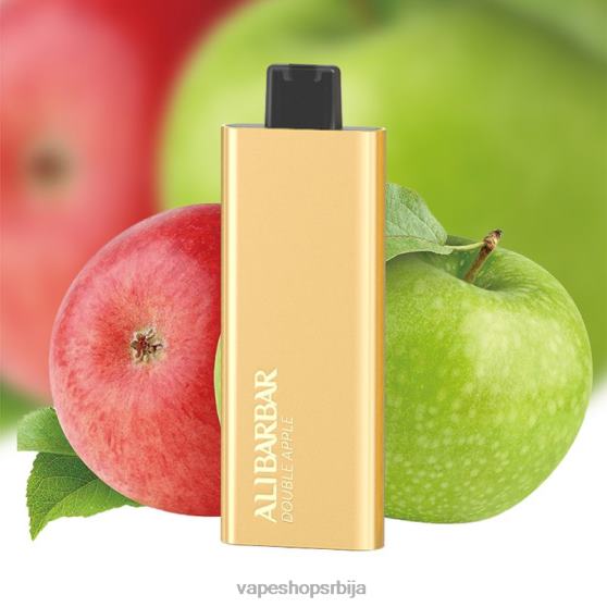 Alibarbar Pandora 7000 вапе за једнократну употребу дупла јабука 04XTR66 - Vape Srbija