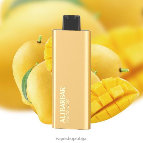 Alibarbar Pandora 7000 вапе за једнократну употребу манго магија 04XTR67 - Salt Vape Srbija