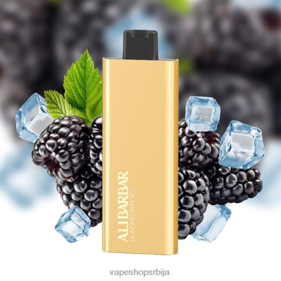 Alibarbar Pandora 7000 вапе за једнократну употребу купинов лед 04XTR68 - Vape Bez Nikotina
