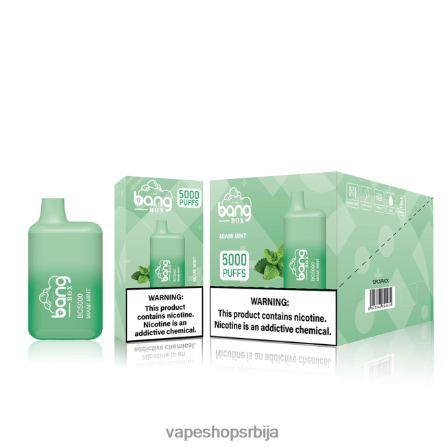 Bang Box бц5000 за једнократну употребу R66X6887 - Salt Vape Srbija