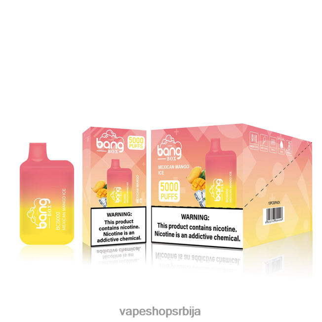 Bang Box бц5000 за једнократну употребу R66X6887 - Salt Vape Srbija