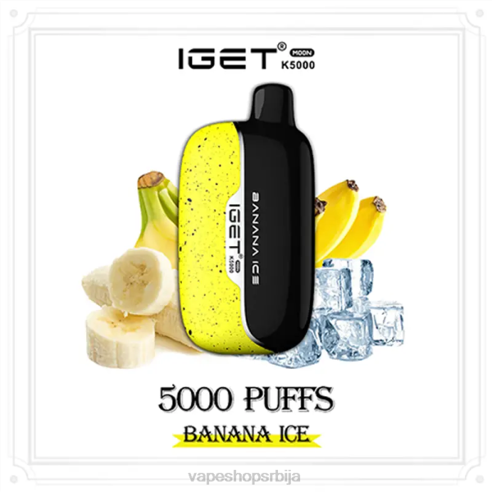 IGET Moon к5000 лед од банане H4NR11 - Vape Srbija