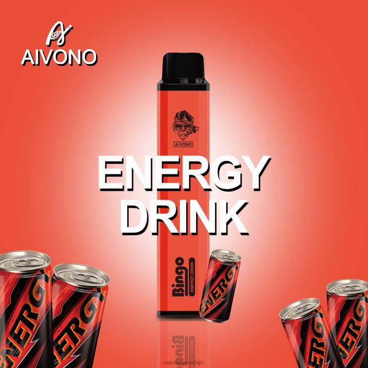 Aivono AIM BINGO 4000 енергетско пиће 008DX141 - Vape Srbija