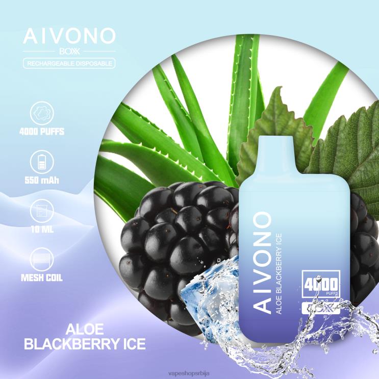 Aivono AIM BOXX 4000 алоја струјни лед 008DX228 - Vape Bez Nikotina