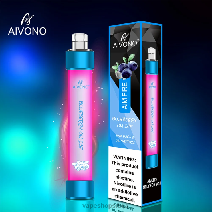 Aivono AIM FIRE 1000 боровница на леду 008DX326 - Vape Srbija
