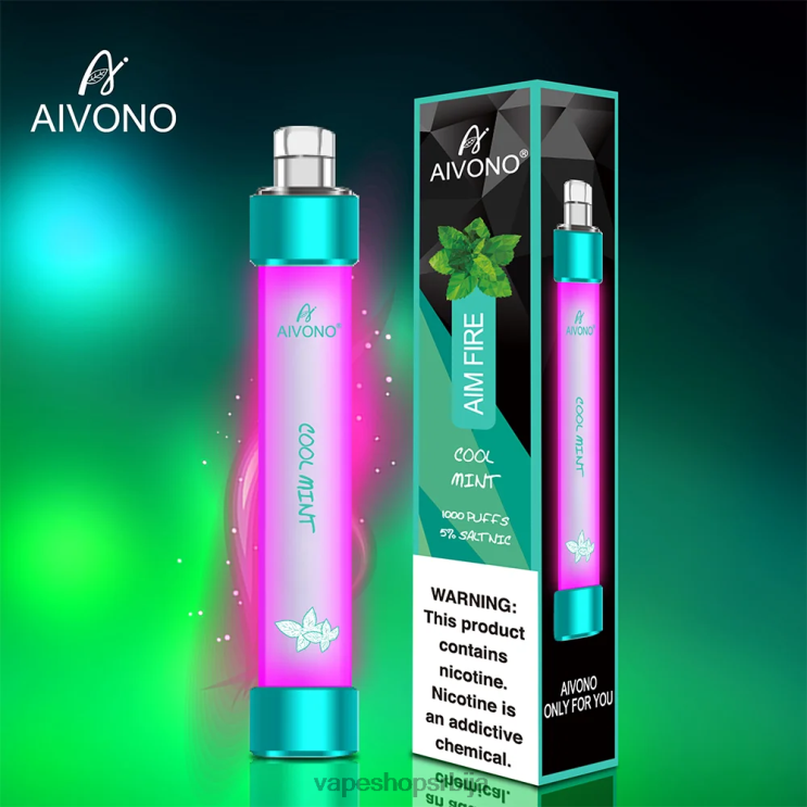 Aivono AIM FIRE 1000 цоол минт 008DX328 - Vape Bez Nikotina