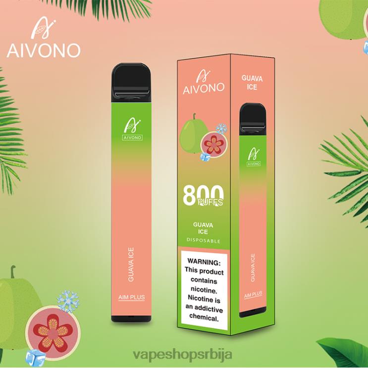 Aivono AIM PLUS 800 гуава лед 008DX180 - Vape Pen