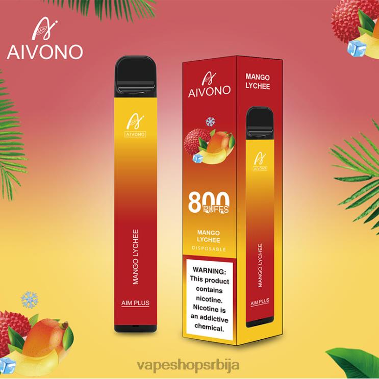 Aivono AIM PLUS 800 манго личи 008DX185 - Vape Pen