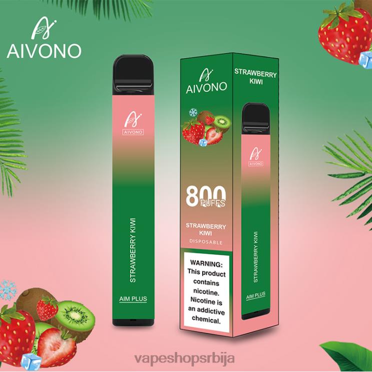 Aivono AIM PLUS 800 киви од јагоде 008DX194 - Vape Shop Beograd