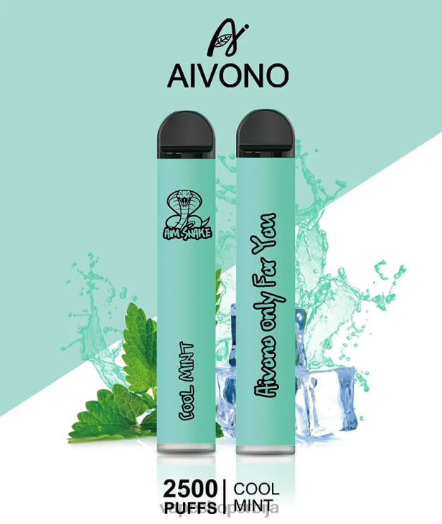 Aivono AIM SNAKE 2500 цоол минт 008DX302 - Salt Vape Srbija