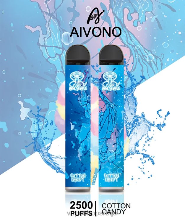 Aivono AIM SNAKE 2500 шећерна вата 008DX303 - Vape Bez Nikotina