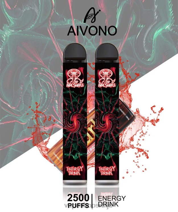 Aivono AIM SNAKE 2500 енергетско пиће 008DX305 - Vape Pen