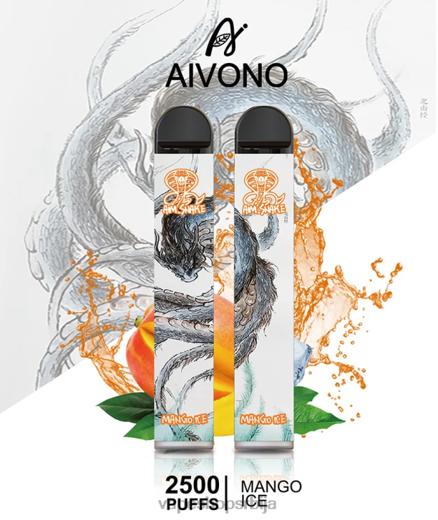 Aivono AIM SNAKE 2500 лед од манга 008DX313 - Vape Bez Nikotina