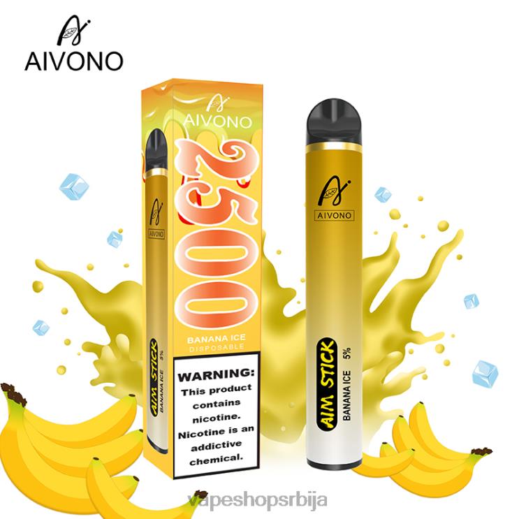 Aivono AIM STICK 2500 лед од банане 008DX151 - Vape Srbija