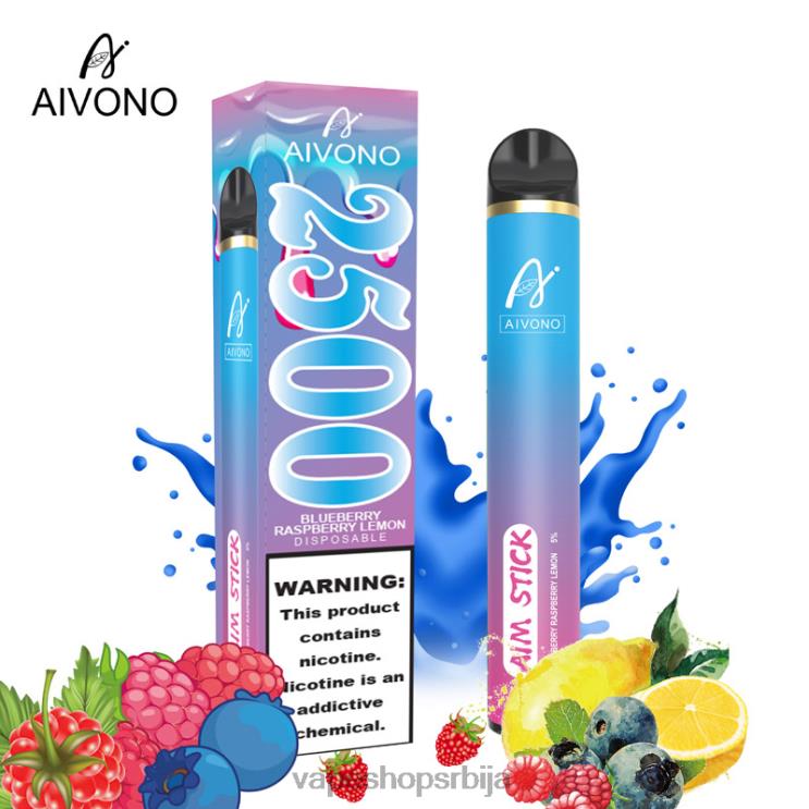 Aivono AIM STICK 2500 боровница малина лимун 008DX154 - Vape Shop Beograd