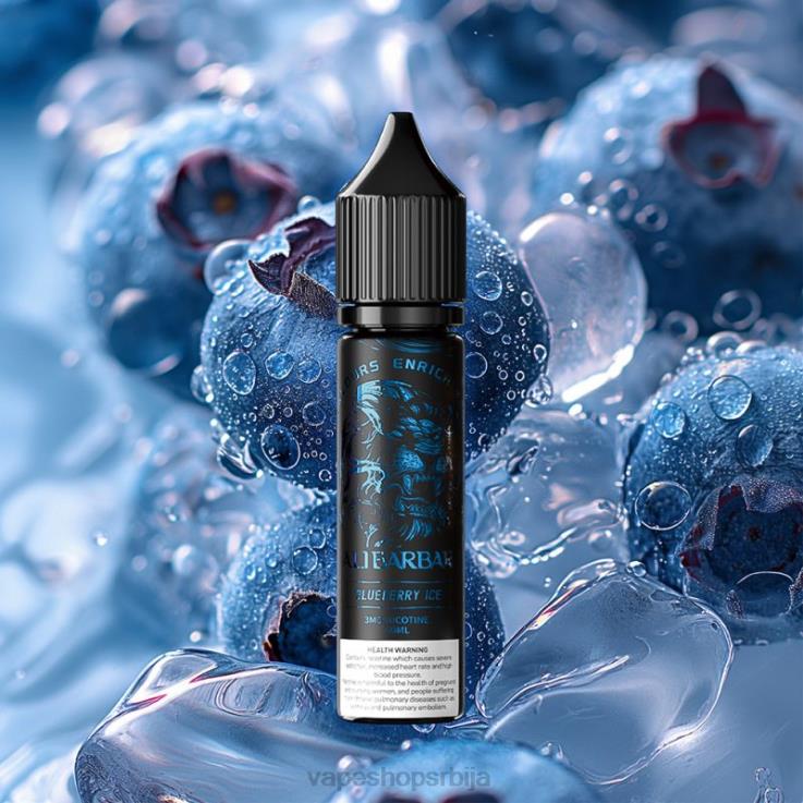 Alibarbar наргиле оникс доцк боровница лце DRRLR104 - Vape Srbija