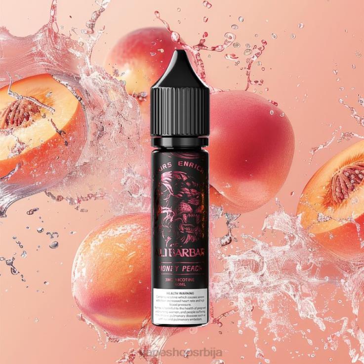 Alibarbar наргиле оникс доцк меда бресква DRRLR106 - Vape Bez Nikotina