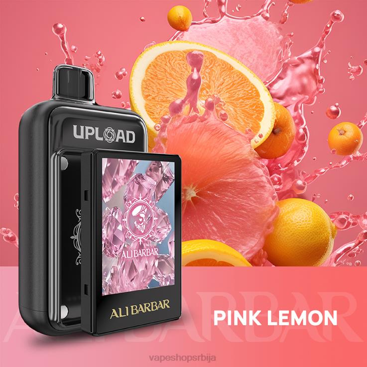 Alibarbar уплоад ружичасти лимун DRRLR118 - Vape Pen