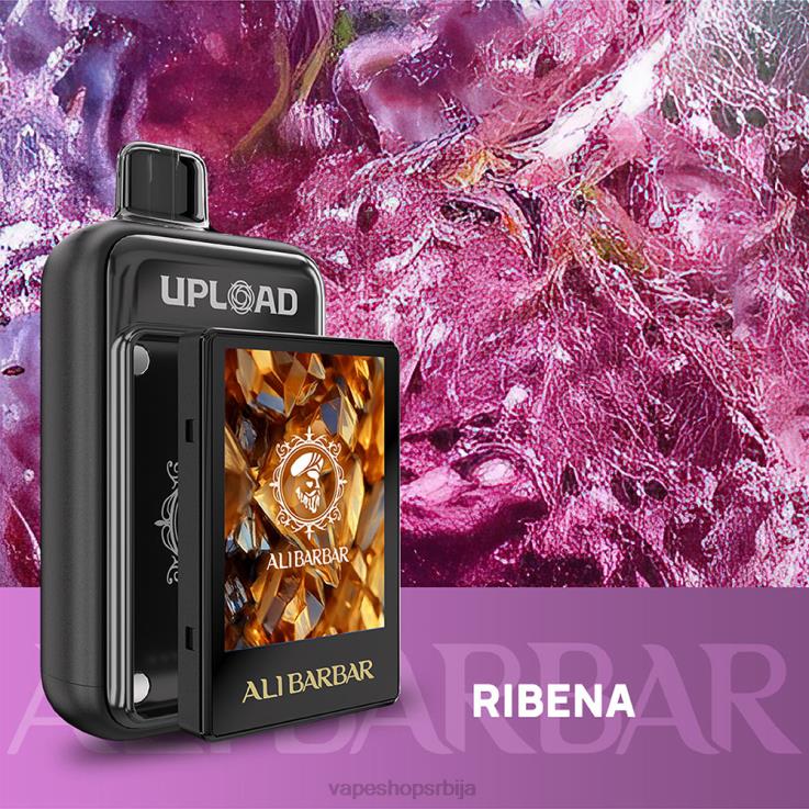 Alibarbar уплоад рибена DRRLR120 - Salt Vape Srbija