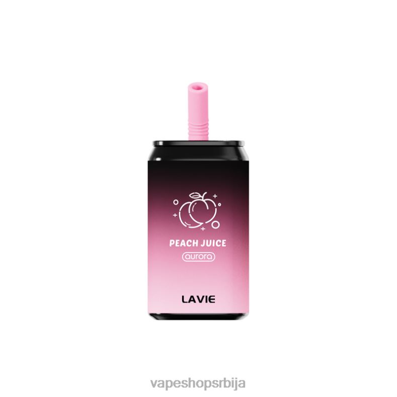 LAVIE Aurora 11000 пуффс сок од брескве XLL8F144 - Vape Shop Beograd