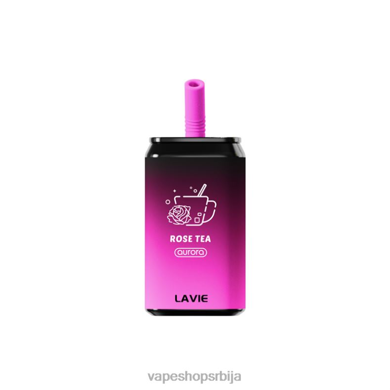 LAVIE Aurora 11000 пуффс чај од руже XLL8F148 - Vape Bez Nikotina