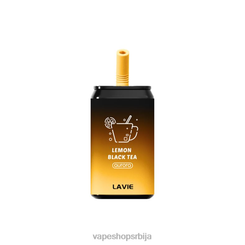 LAVIE Aurora 11000 пуффс црни чај са лимуном XLL8F150 - Vape Pen