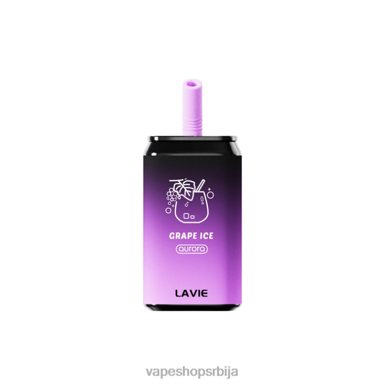 LAVIE Aurora 11000 пуффс грожђани лед XLL8F151 - Vape Srbija