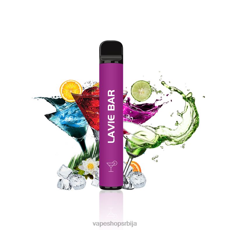 LAVIE BAR 2% верзија 800 пуффс коктел XLL8F319 - Vape Shop Beograd
