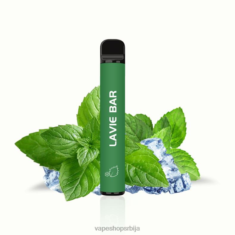 LAVIE BAR 2% верзија 800 пуффс цоол минт XLL8F320 - Vape Pen