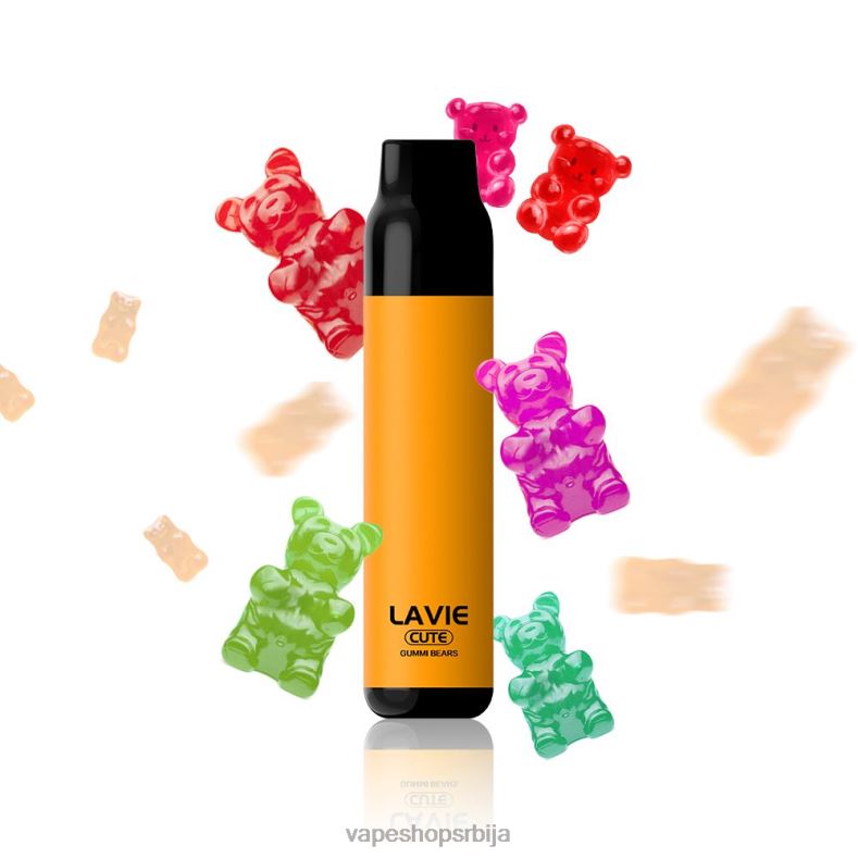 LAVIE BAR 3000 пуффс гуми медведи XLL8F290 - Vape Pen