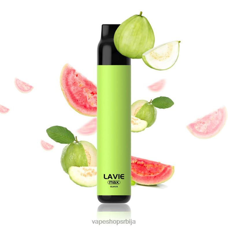 LAVIE BAR 5000 удисаја - мак гуава XLL8F284 - Vape Shop Beograd