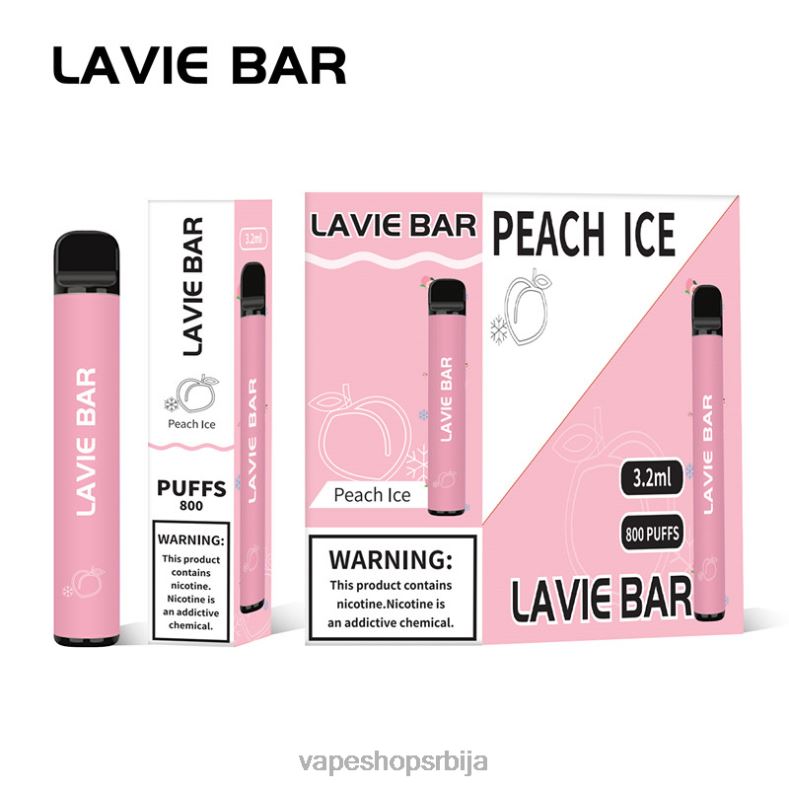 LAVIE BAR 800 пуффс лед брескве XLL8F314 - Vape Shop Beograd